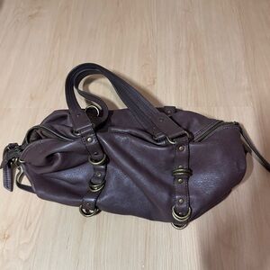 Kenneth Cole Reaction Brown Leather Bag